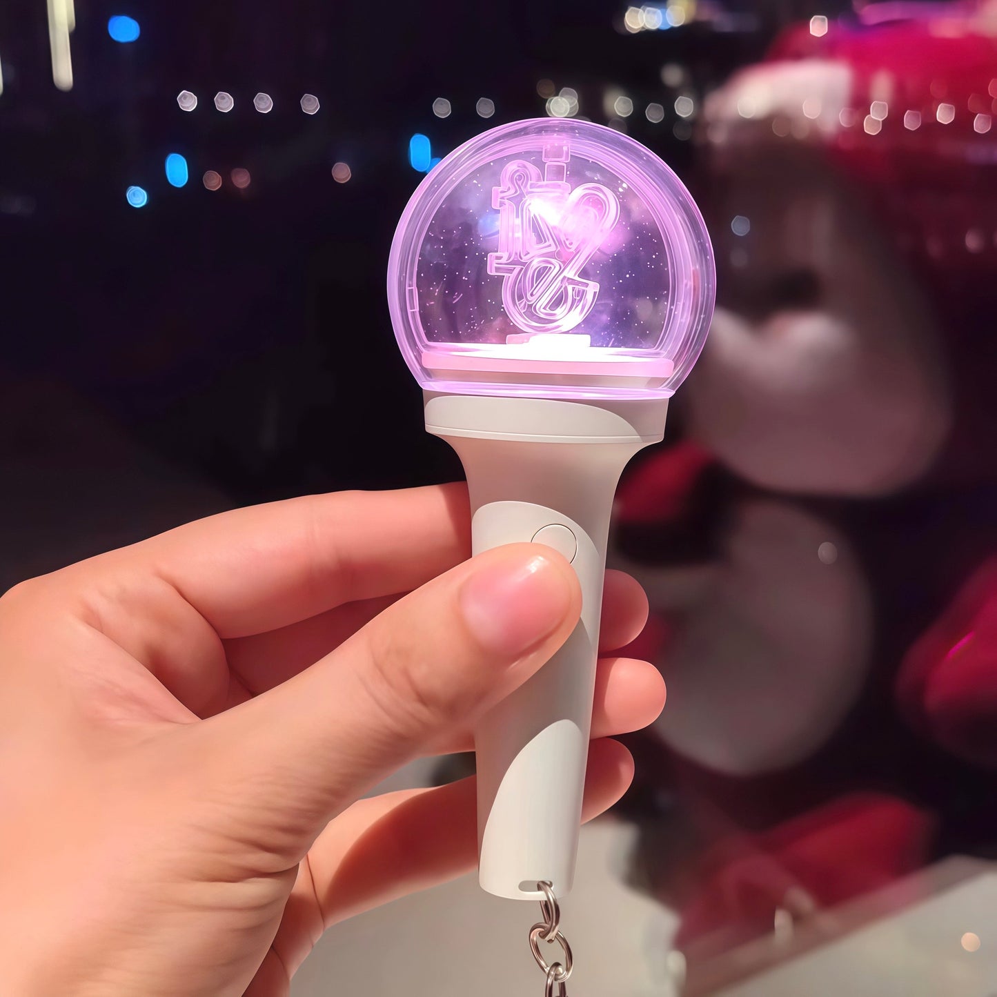 IVE Ver. 1 Lightstick Keychain [MINI]