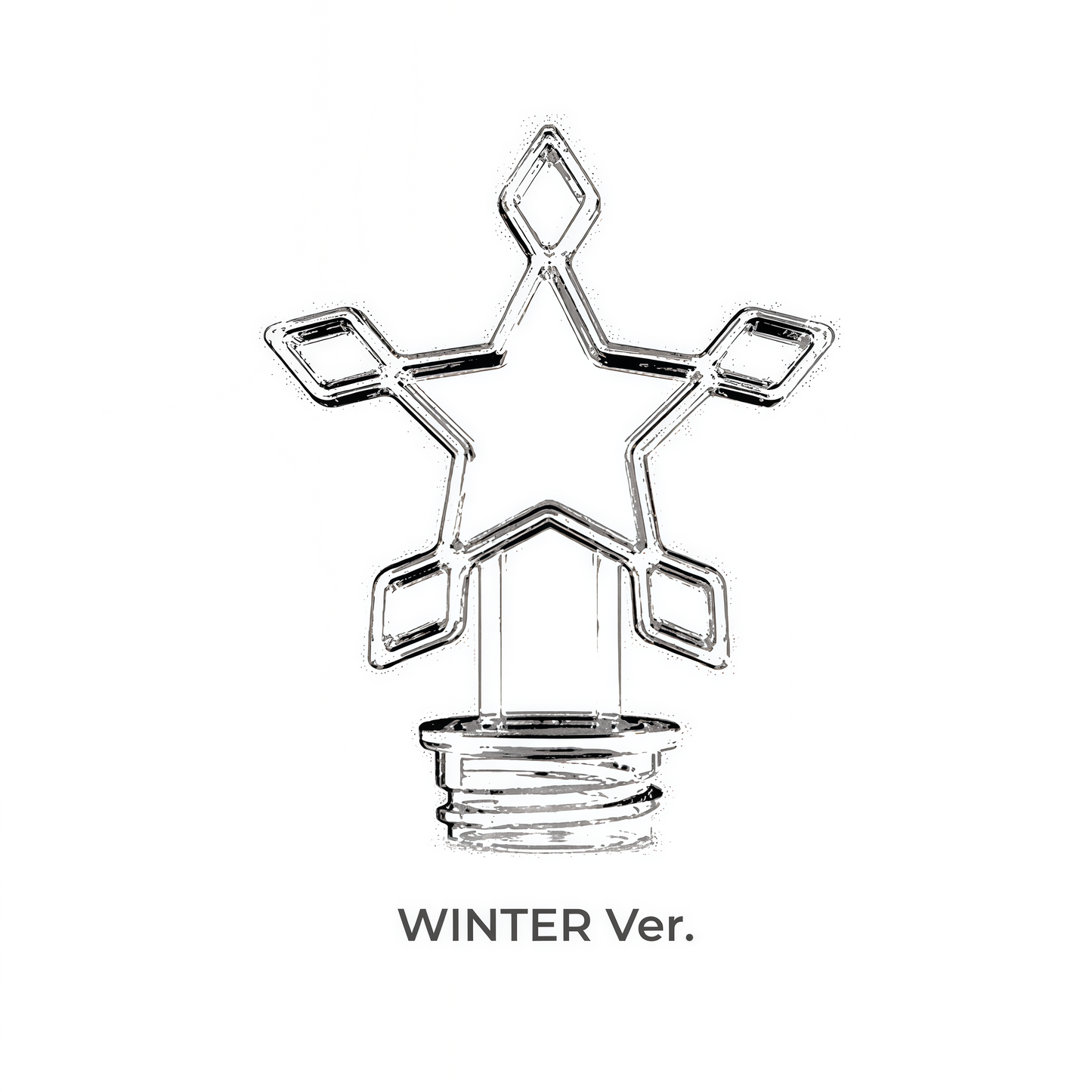 aespa Ver. 1 Lightstick Keychain [MINI]