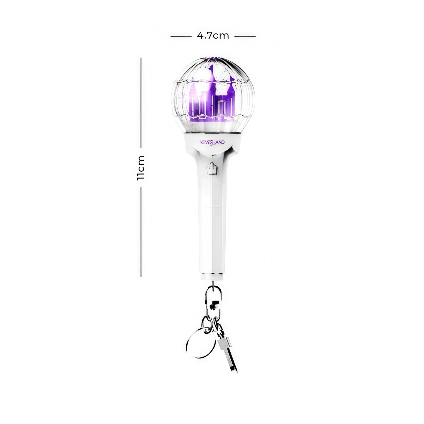 I-DLE Ver. 1 Lightstick Keychain [MINI]