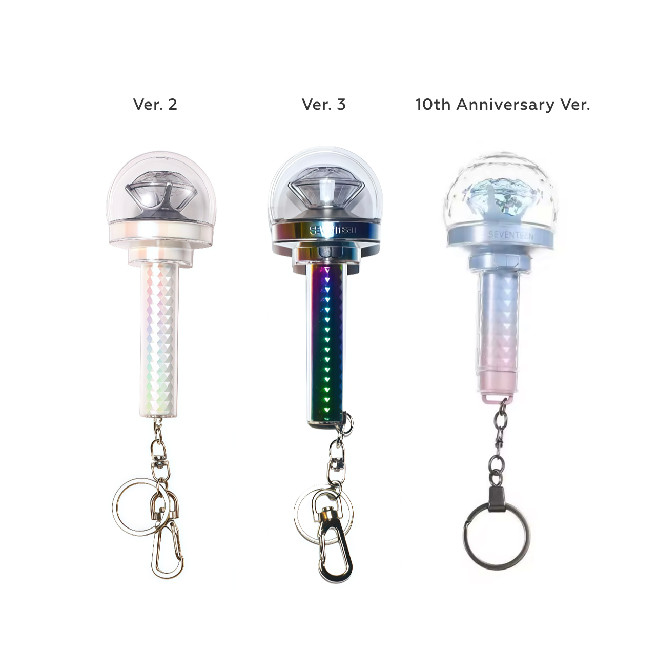 Seventeen 10th Anniversary Ver. Lightstick Keychain [MINI]