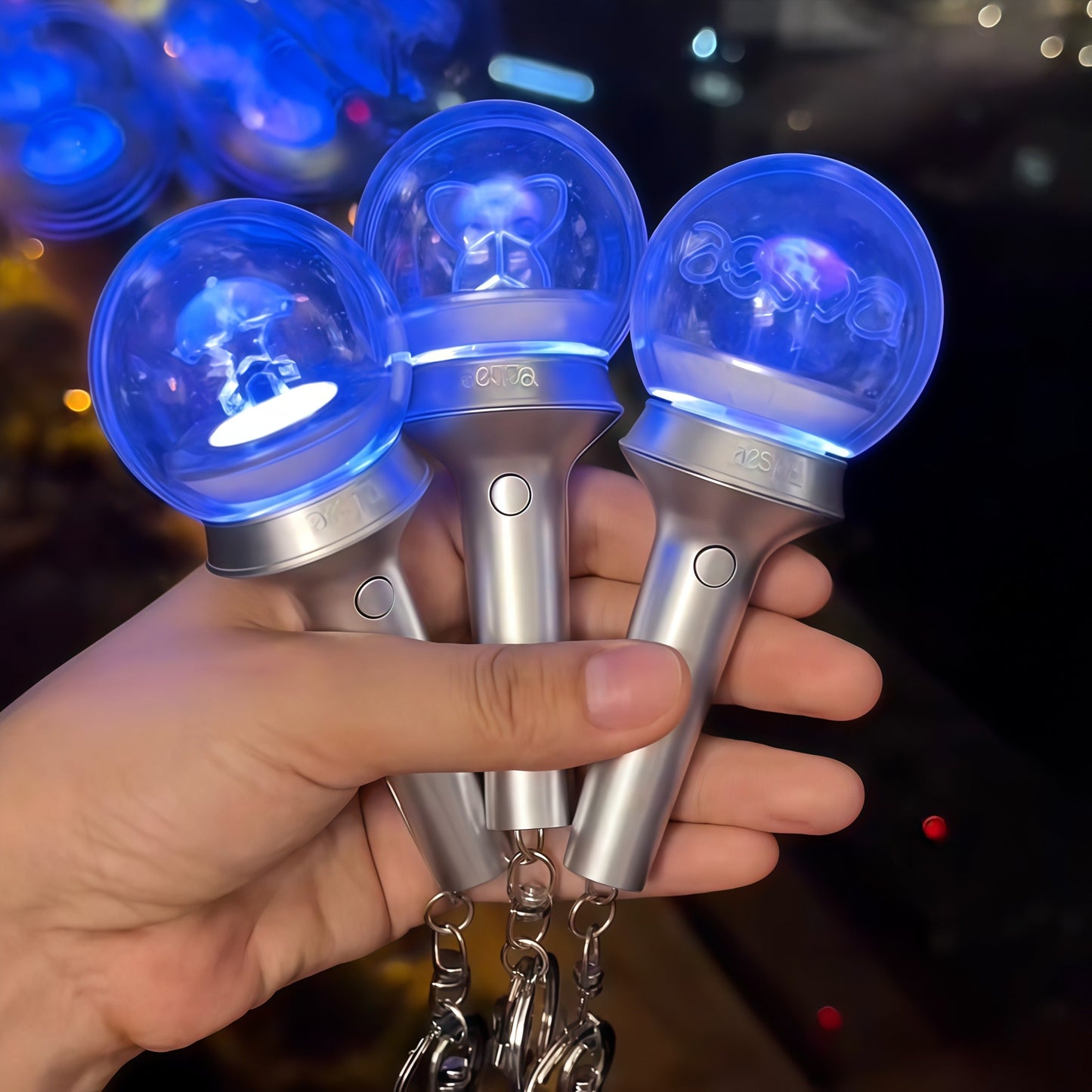 aespa Ver. 1 Lightstick Keychain [MINI]