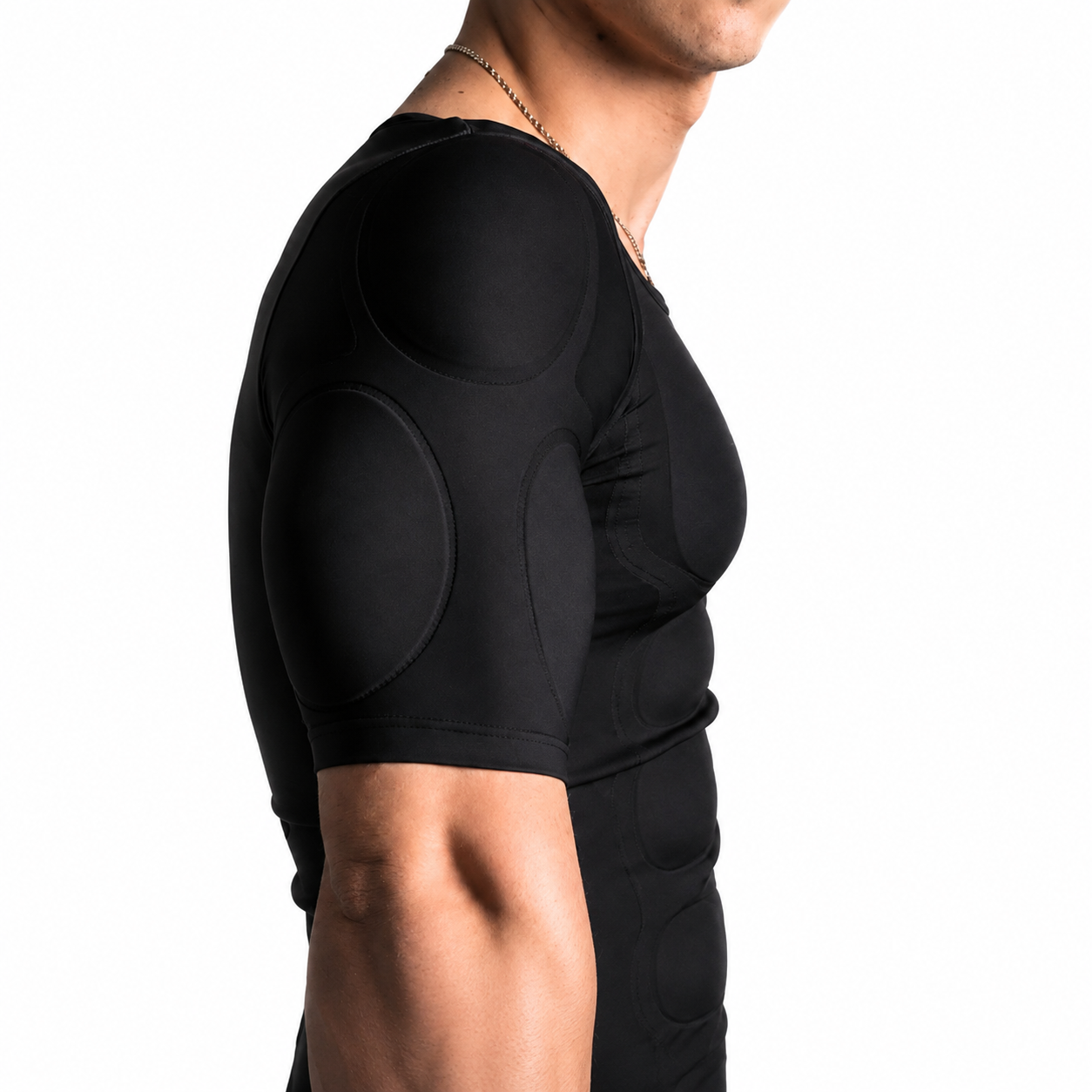 Padded Muscle Shirt with 3D Padding